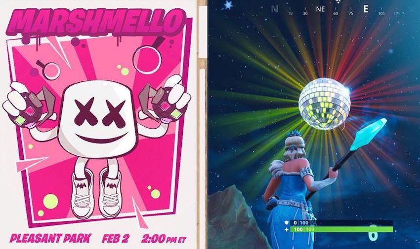 Marshmello Is Playing A Concert Inside Of Fortnite This ... - 850 x 505 jpeg 84kB