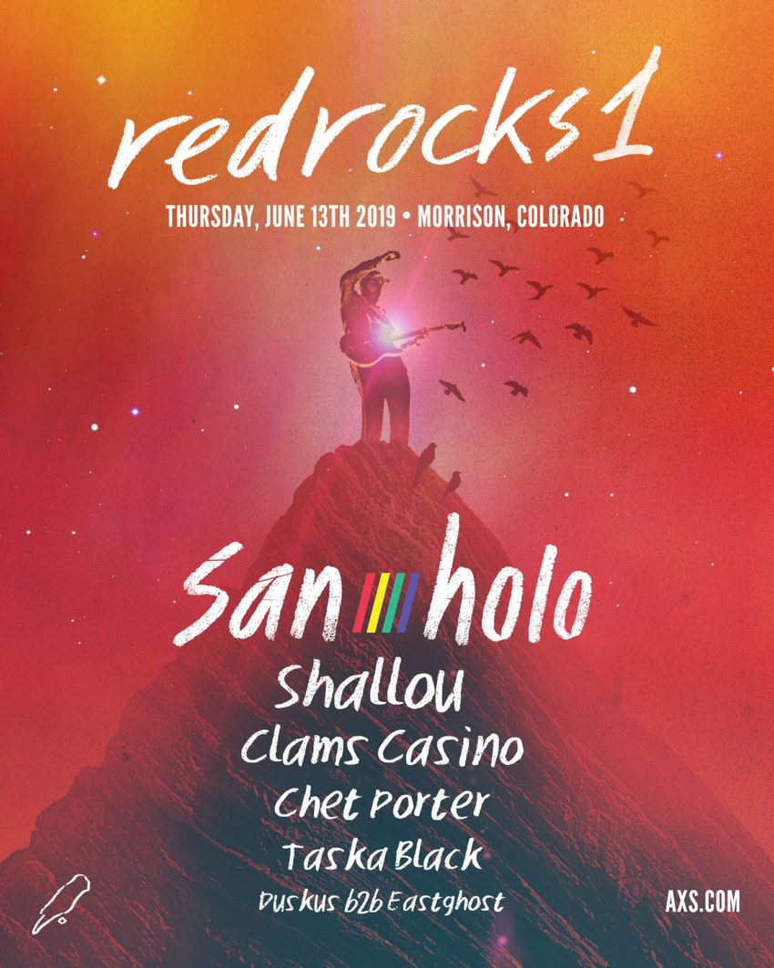 San Holo Announces Red Rocks Headline Show