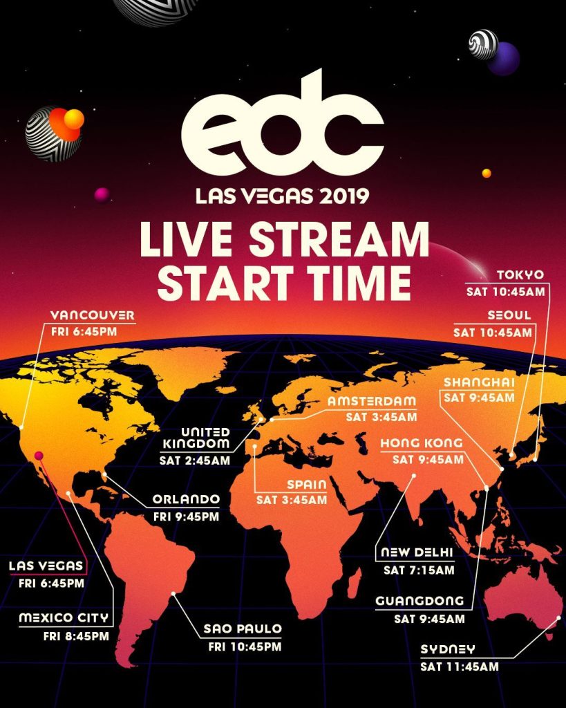 Stream Live Sets From Night 2 of EDC Las Vegas 2019