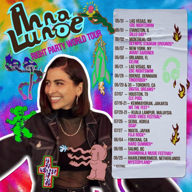 Anna Lunoe Brings The Vibes With New Right Party EP DJ DiscJockey