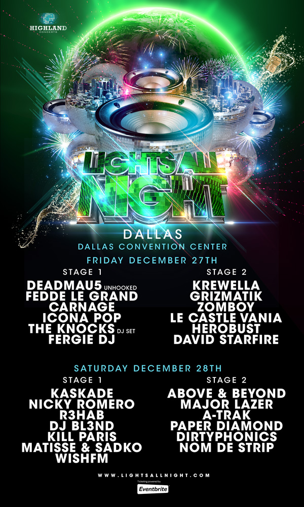 Lights All Night Releases Full Lineup | Run The Trap