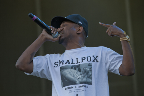 Kendrick Lamar at Lollapalooza 2013