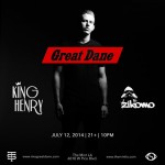 Great Dane – i took her to the bay wit me + Show 7/12 @ The Mint