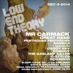 Low End Theory LA w/ Mr. Carmack, Great Dane, Penthouse Penthouse + Turnup Track of The Week