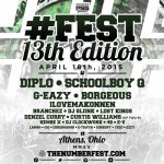 Diplo, Schoolboy Q, ILOVEMAKKONEN, DJ Sliink, G-Eazy And More At #FEST