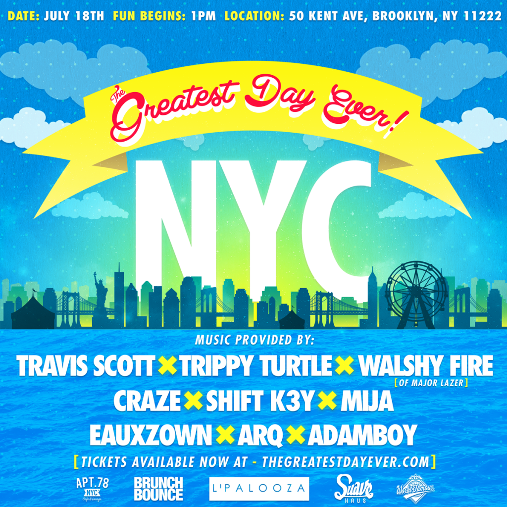 THE GREATEST DAY EVER 2015 NYC