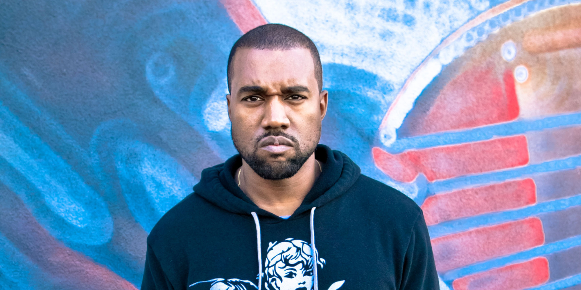 LOS ANGELES, CA - OCTOBER 28: Kanye West visits 97.1 AMP Radio on October 28, 2013 in Los Angeles, California. (Photo by Gabriel Olsen/FilmMagic)