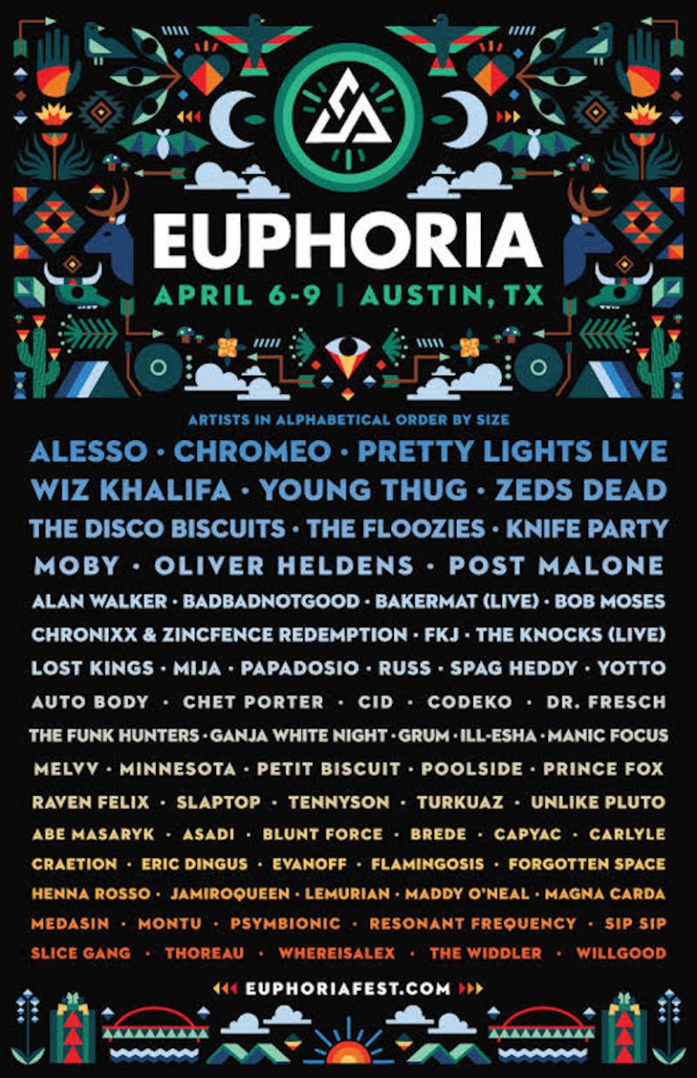 Euphoria Music Festival Releases Insane Lineup Run The Trap The Best