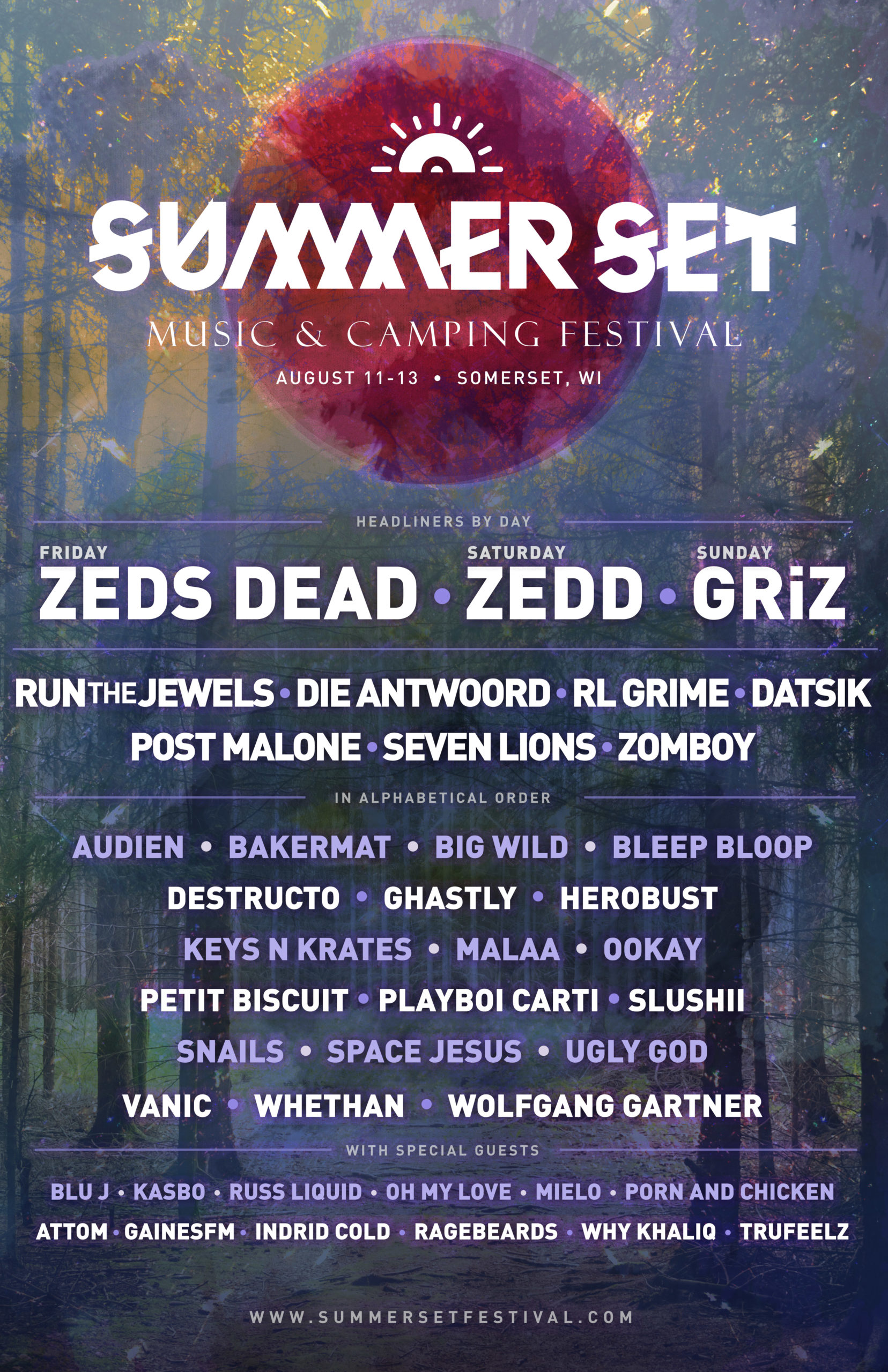 Summer Set Music Festival Release 2017 Lineup