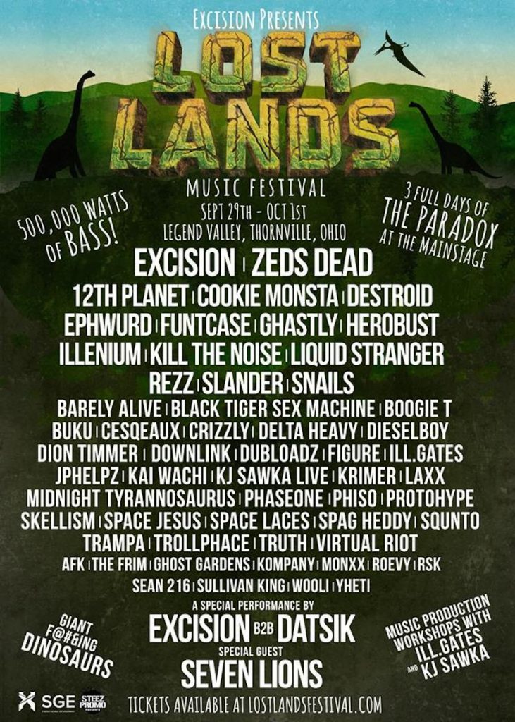 Excision Drops Stacked Lineup For New Festival, "Lost Lands"