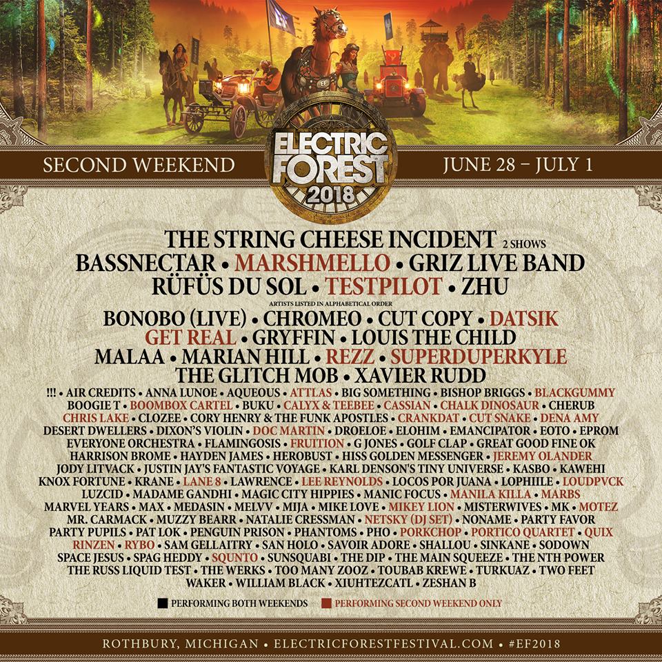 Electric Forest Wknd 2