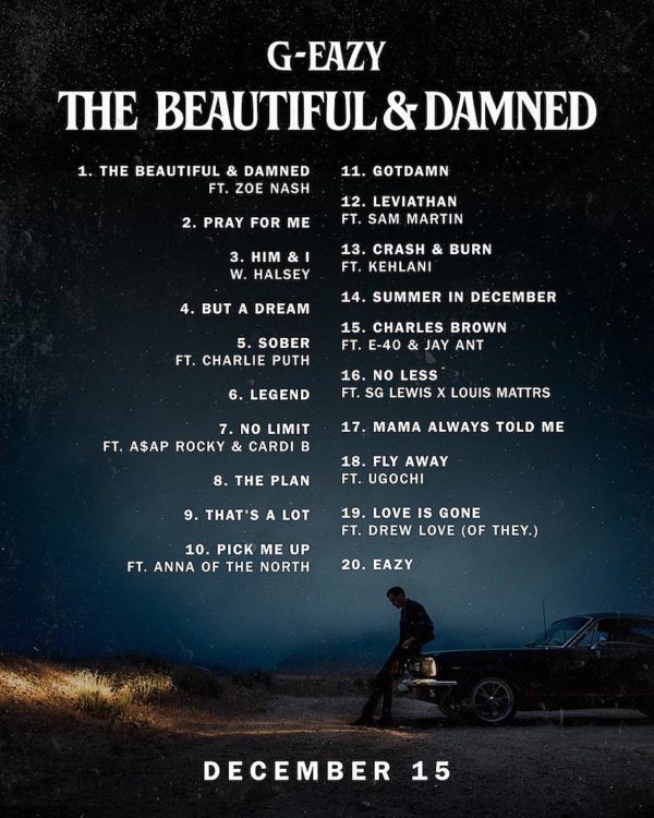g eazy when its dark out album song list