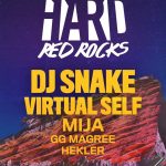 HARD Events Announces Massive Red Rocks Takeover With DJ Snake, Virtual Self + Mija