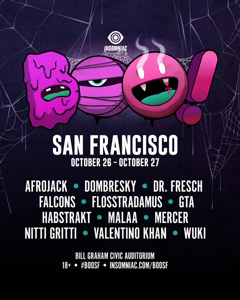 BOO! SF Returns To The Bay Area With A Chilling Lineup