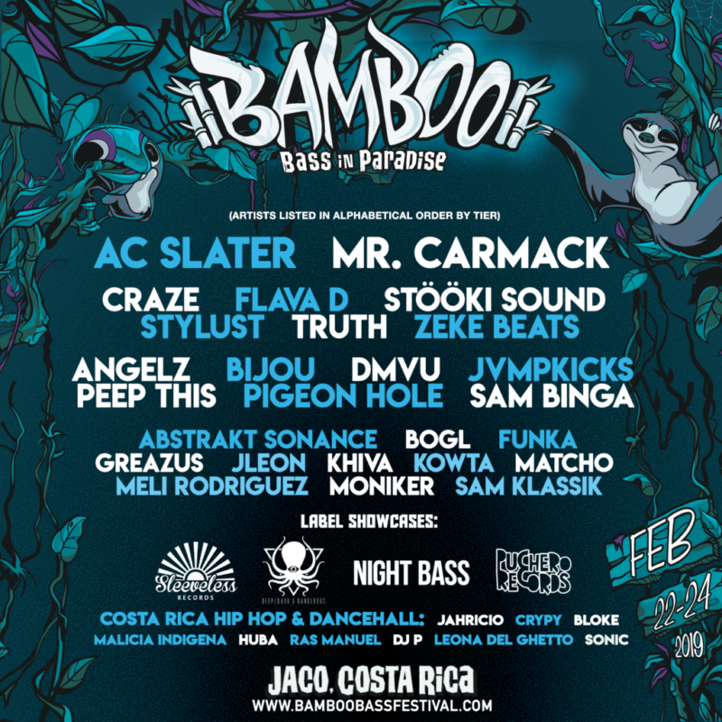 Bamboo Bass 2019 Lineup