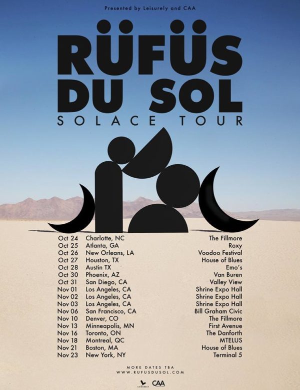 RUFUS DU SOL's "Solace" Tour Will Leave You Speechless [REVIEW]