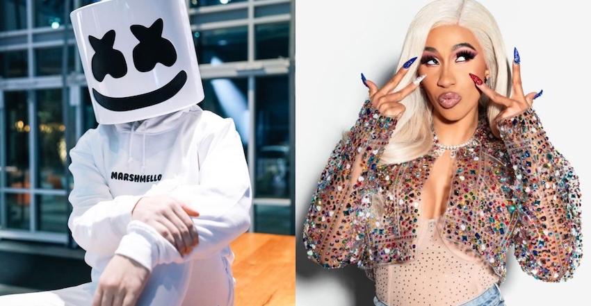 Marshmello Says He Would Love To Work With Cardi B