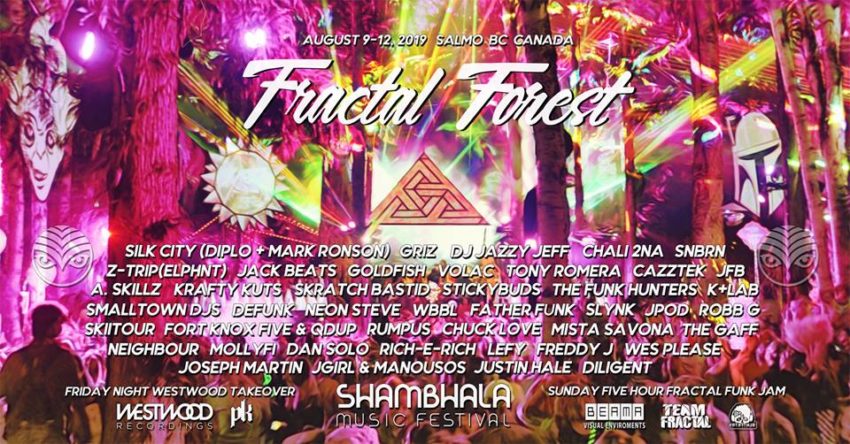 Shambhala 2019 - Fractal Forest