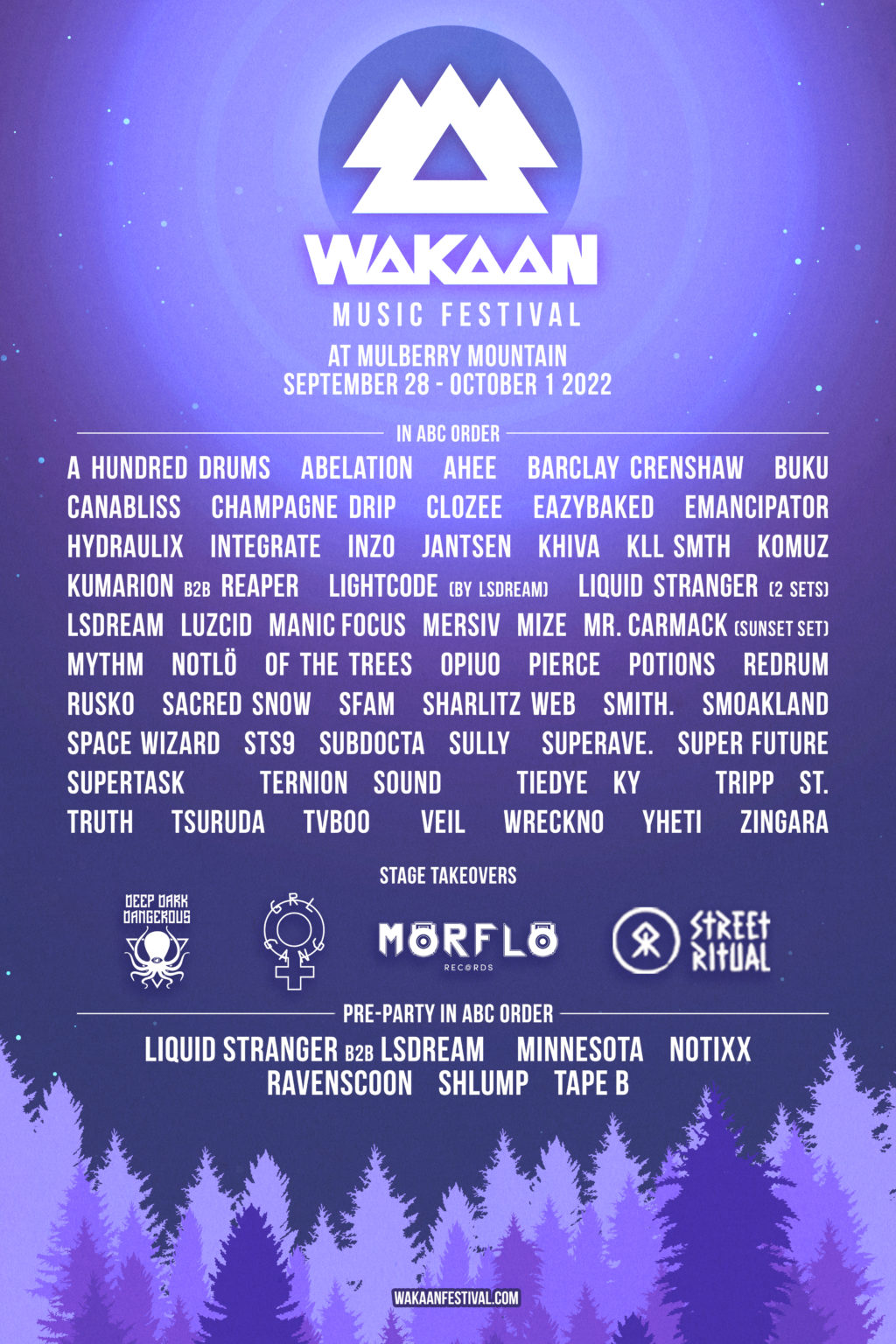 Festival Spotlight WAKAAN Music Festival Returns To Mulberry Mountain